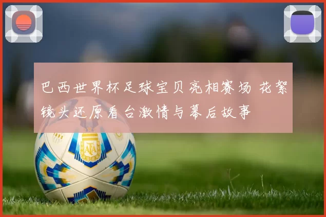 巴西世界杯足球宝贝亮相赛场 花絮镜头还原看台激情与幕后故事